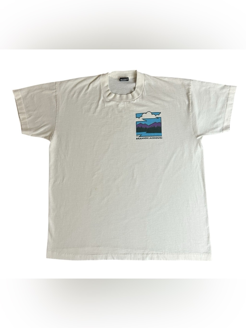 Branson Missouri T-Shirt XL Fruit of the Loom Vintage Made in USA Graphic Tee